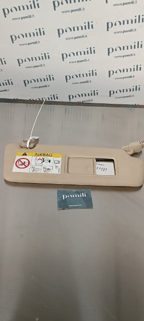 Aletta parasole parabrezza Destro AUDI A3 (8V) (08/12>07/16