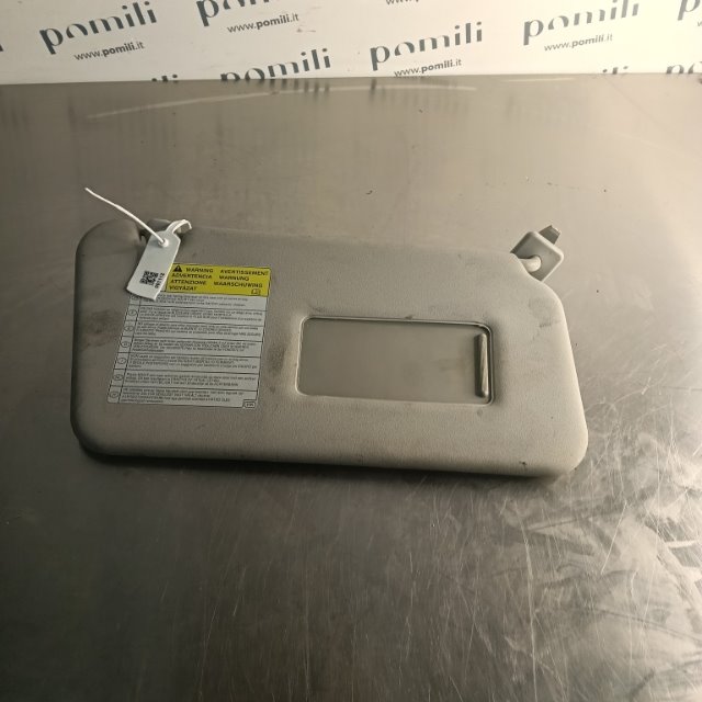 Aletta parasole parabrezza Destro OPEL AGILA (H08) (01/08>) | Ricambi Pomili